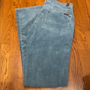 SOLD 7FAM Corduroy bootcut pants EUC